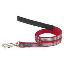 Reddingo Fang It Desenli Kırmızı 15 mm Uzatma Köpek Tasması