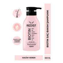 Redist Biotin 500 ML Saç Bakım Şampuanı