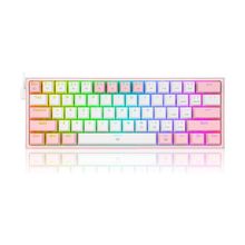 Redragon K617 Fizz RGB Red Switch Hotswap Pembe/Beyaz Mekanik Gaming Klavye