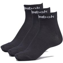Reebok GH8166 Act Core Ankle Sock 3P Siyah Erkek Çorap