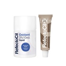 RefectoCil No 3.1 Kaş ve Kirpik Boyası + %3 10 Vol 100 ml Sıvı Oksidan