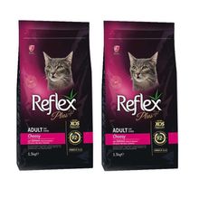 Reflex 2x1.5 kg Plus Choosy Somonlu Seçici Kedi Maması