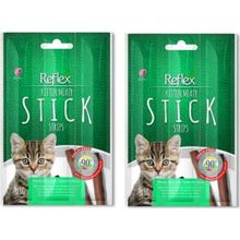 Reflex 3x5 gr 2 Adet Yavru Kediler İçin Hindili Kedi Ödül Çubuğu