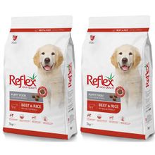 Reflex Biftekli ve Pirinçli 2x3 kg Yavru Köpek Maması