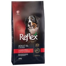 Reflex Büyük Irk Kuzulu ve Pirinçli 18 kg Yetişkin Köpek Maması