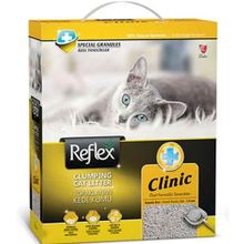 Reflex Clinic 10 lt Özel Formüllü Tanecikler Topaklaşan Bentonit Kedi Kumu