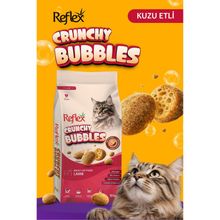 Reflex Crunchy Bubbles Kuzu Etli 10 kg Yetişkin Kedi Maması