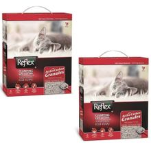 Reflex Granül Aktif Karbonlu Topaklanan 2x6 lt Kedi Kumu