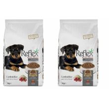 Reflex Kuzu Etli ve Pirinçli 2x3 kg Yavru Köpek Maması
