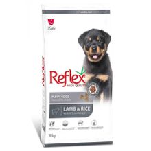 Reflex Kuzulu ve Pirinçli 10 kg Yavru Kuru Köpek Maması
