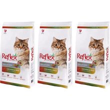 Reflex Multicolor Renkli Tavuklu Yetişkin Kedi Maması 2 Kg X 3 Paket ReflexMulticolor 2 Kg x 3 PAKET