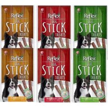 Reflex Plus 3x11 gr 3 Çeşit 6 Adet Köpek Ödül Çubuğu Sticks