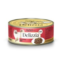 Reflex Plus Delizzia Sos İçinde Dana Parça Etli Yetişkin 85 gr Kedi Konservesi