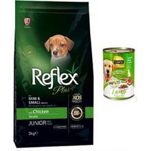 Reflex Plus Dog Mini Small Junior Küçük Irk 3 kg Tavuk Etli Yavru Köpek Maması
