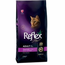 Reflex Plus Gourmet Tavuk Renkli 15 kg Kedi Maması