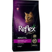 Reflex Plus Gourmet Tavuklu Renkli Taneli 1.5 kg Yetişkin Kedi Maması