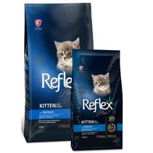 Reflex Plus Kitten Somonlu 2x1 kg Yavru Açık Kedi Maması