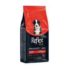 Reflex Plus Puppy Kuzu 12 kg Orta ve Büyük Irk Yavru Köpek Maması
