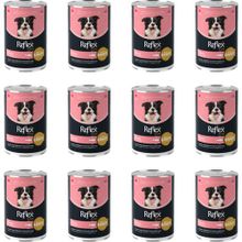 Reflex Plus Sos İçinde Et Parçacıklı Somonlu 12x400 gr Yetişkin Köpek Konservesi