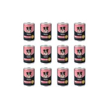 Reflex Plus Sos İçinde Et Parçacıklı Somonlu 24x400 gr Yetişkin Köpek Konservesi