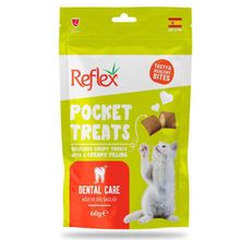 Reflex Pocket Treats Dental Care Ağız ve Diş Sağlığı 60 gr Kedi Ödülü