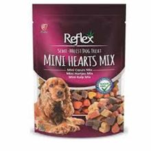 Reflex Semi Moist Mini Kalp Mix 10x150 gr Ödül Köpek Maması