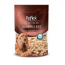 Reflex Somonlu ve Pirinçli Yarı Yumuşak 150 gr Köpek Ödül Maması