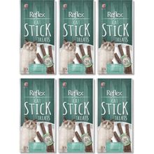 Reflex Tahılsız Kuzu Eti ve Kedi Çimli Stick Kedi Ödül Maması 3 x 5 gr x 12 Adet