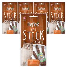Reflex Tavuk ve Ördekli Stick 3x5 gr 5 Adet Kedi Ödül Çubuğu