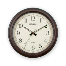 Regal 9103 A1 Ahşap Renk Duvar Saati