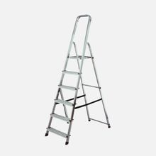 Regalux Alüminyum 6 Basamak 195x48x12 cm Katlanabilir Ev - Ofis Tipi Merdiven