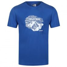 Regatta Fingal V Mavi Erkek T-Shirt