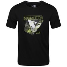 Regatta Fingal V Siyah Erkek T-Shirt