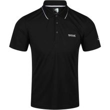 Regatta Maverik V Siyah Polo Yaka Erkek T-Shirt