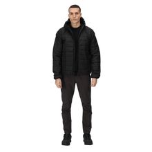 Regatta RMN154 Helfa Siyah Erkek Zip Ceket