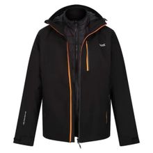 Regatta RMP359 Wentwood VIII 3in1 Siyah Erkek Mont