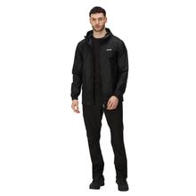 Regatta RMW281 Pack It Jkt III Siyah Erkek Yağmurluk