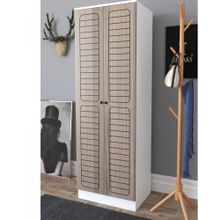 Remaks Fuga 2 Kapaklı Beyaz-Cordoba Elbise Dolabı