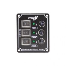 Remkay 12V 8'li İzoleli Dikey Switch Panel