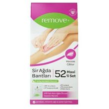 Remove Hassas Ciltler Sir Ağda Bantları 52'li Maxi Set