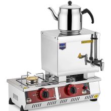 Remta 15 Model Tek Demlikli 13 lt 1500 W Doğalgazlı Inox Çay Ocağı
