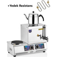 Remta K30 15 Model Tek Demlikli 13 lt Yedek Rezistans Elektrikli Çay Kazanı