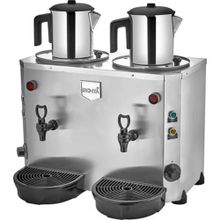 Remta Mini Jumbo 9+9 lt İki Demlikli Çay Kazanı Makinesi