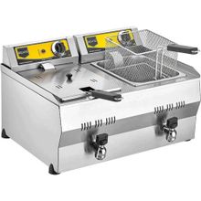 Remta R111 Elektrikli 5400 W 10+10 lt Isı Ayarlı Fritöz