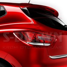 Renault Clio 4 Hb 2012 Üzeri Krom Bagaj Alt Çıtası