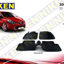 Renault Clıo 4 Hb 2013 3D Havuzlu Paspas