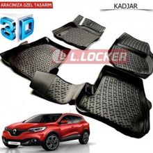 Renault Kadjar 2015 Planters 3D Havuzlu Paspas