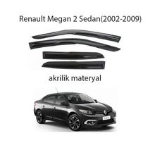 Renault Megane 2 Sedan Mügen Cam Rüzgarlığı