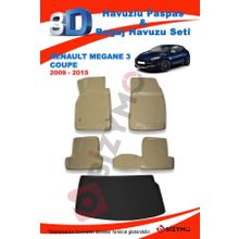 Renault Megane 3 Coupe 2009-2015 Bej Paspas ve Bagaj Havuzu
