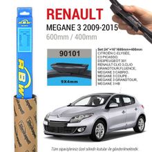 Renault Megane 3 RBW 2009-2015 Muz Silecek Takımı